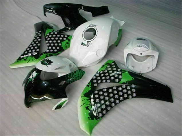 Best 2008-2011 Green White Honda CBR1000RR Motor Bike Fairings Best 2008-2011 Green White Honda CBR1000RR Motor Bike Fairings