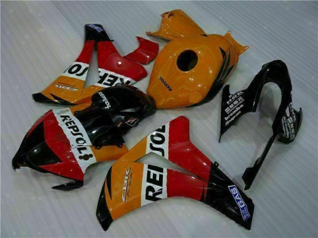 Best 2008-2011 Orange Repsol Honda CBR1000RR Motorbike Fairings Best 2008-2011 Orange Repsol Honda CBR1000RR Motorbike Fairings