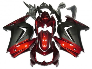 Best 2008-2012 Red Grey Kawasaki EX250 Bike Fairing