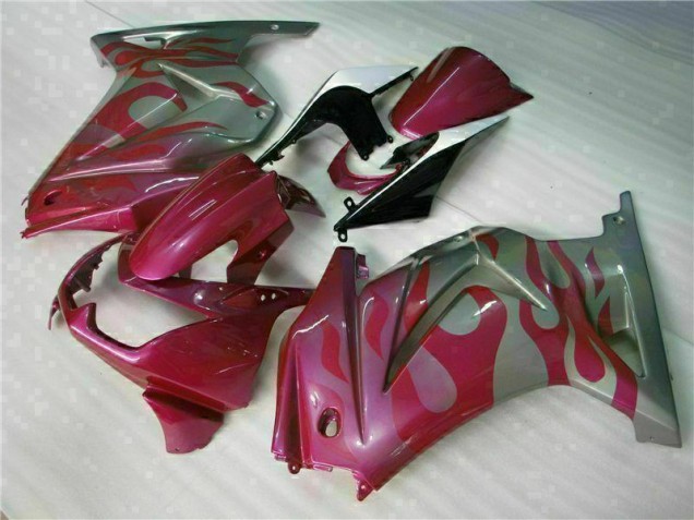 Best 2008-2012 Purple Red Kawasaki EX250 Replacement Motorcycle Fairings Best 2008-2012 Purple Red Kawasaki EX250 Replacement Motorcycle Fairings