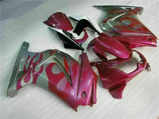 Best 2008-2012 Purple Red Kawasaki EX250 Replacement Motorcycle Fairings Best 2008-2012 Purple Red Kawasaki EX250 Replacement Motorcycle Fairings