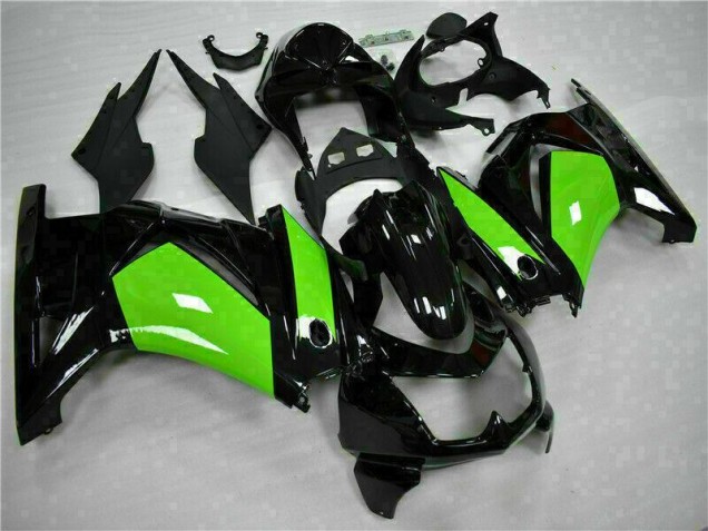 Best 2008-2012 Black Green Kawasaki EX250 Motorbike Fairings Best 2008-2012 Black Green Kawasaki EX250 Motorbike Fairings