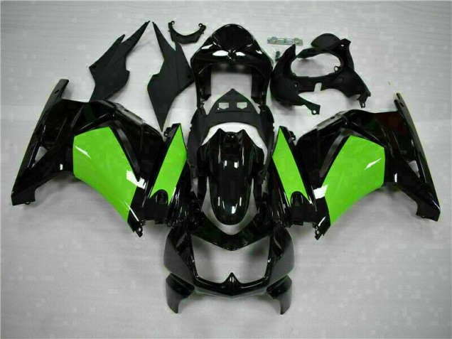 Best 2008-2012 Black Green Kawasaki EX250 Motorbike Fairings Best 2008-2012 Black Green Kawasaki EX250 Motorbike Fairings