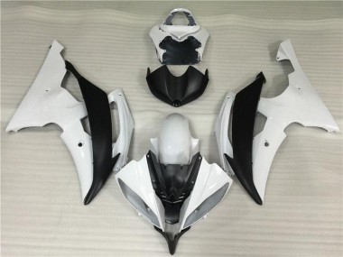 Best 2008-2016 White Black Yamaha YZF R6 Bike Fairings & Bodywork
