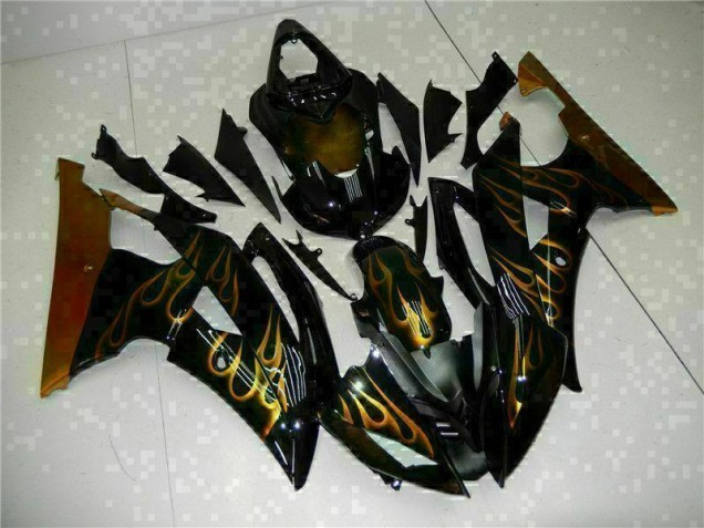 Best 2008-2016 Black Yamaha YZF R6 Replacement Fairings Best 2008-2016 Black Yamaha YZF R6 Replacement Fairings