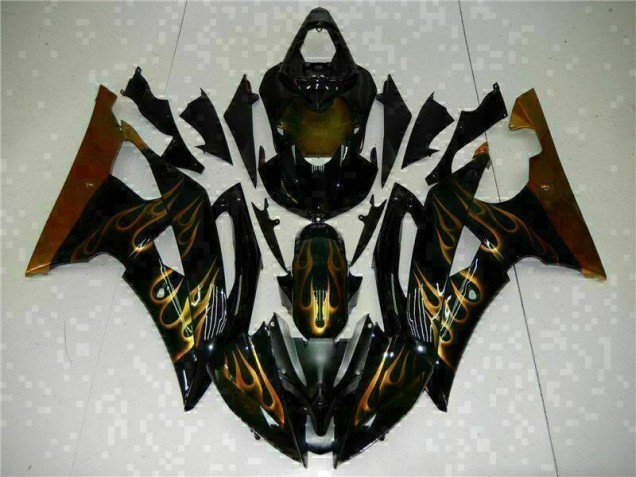 Best 2008-2016 Black Yamaha YZF R6 Replacement Fairings Best 2008-2016 Black Yamaha YZF R6 Replacement Fairings