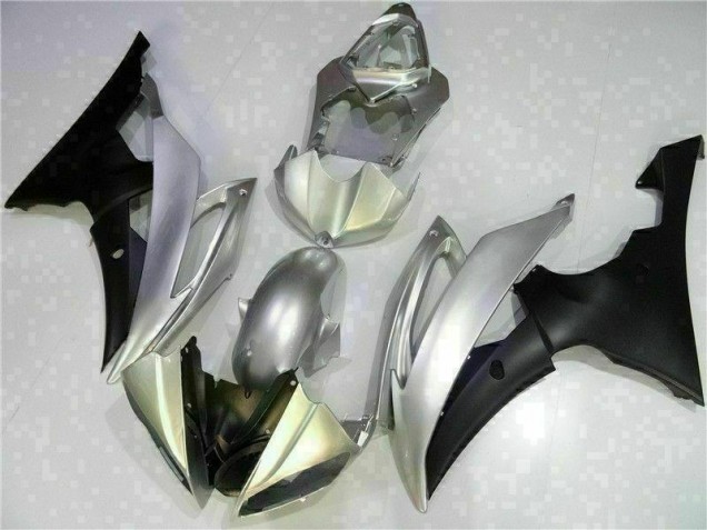 Best 2008-2016 Silver Black Yamaha YZF R6 Motor Fairings