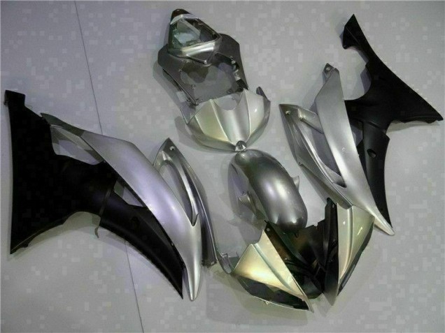 Best 2008-2016 Silver Black Yamaha YZF R6 Motor Fairings