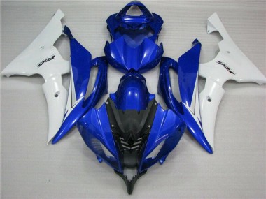Best 2008-2016 Blue White Black Yamaha YZF R6 Bike Fairings
