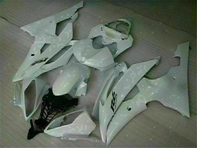 Best 2008-2016 White Yamaha YZF R6 Replacement Fairings