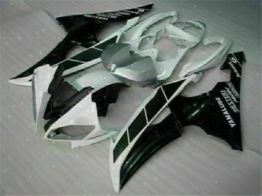 Best 2008-2016 White Black Yamaha YZF R6 Motorcycle Fairings