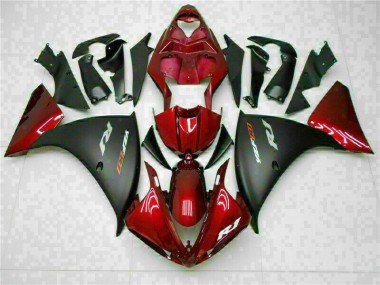Best 2009-2011 Red Black Yamaha YZF R1 Motorbike Fairing Kits