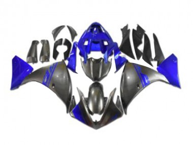 Best 2009-2011 Grey Blue Yamaha YZF R1 Motor Bike Fairings