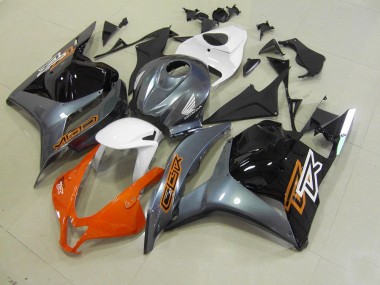 Best 2009-2012 Orange Grey Black Honda CBR600RR Replacement Fairings