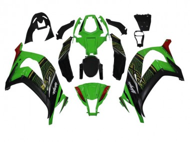 Best 2011-2015 Green Black Kawasaki ZX10R Bike Fairing