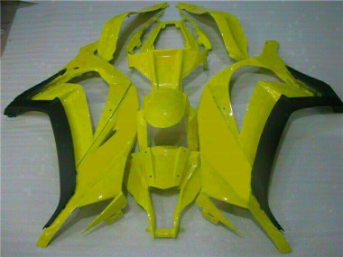 Best 2011-2015 Yellow Kawasaki ZX10R Motorcycle Fairings Kit