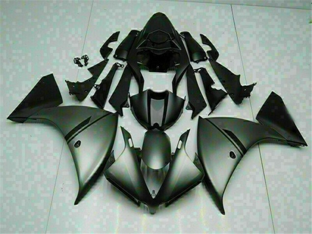 Best 2012-2014 Grey Black Yamaha YZF R1 Moto Fairings Best 2012-2014 Grey Black Yamaha YZF R1 Moto Fairings