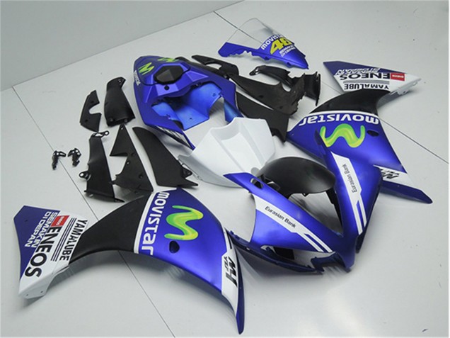 Best 2012-2014 Blue White Black Yamaha YZF R1 Motorcycle Replacement Fairings Best 2012-2014 Blue White Black Yamaha YZF R1 Motorcycle Replacement Fairings