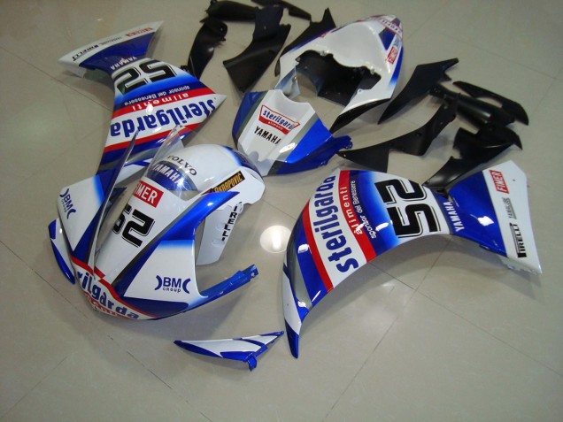 Best 2012-2014 White Black Sterilgarda Yamaha YZF R1 Motorcylce Fairings Best 2012-2014 White Black Sterilgarda Yamaha YZF R1 Motorcylce Fairings