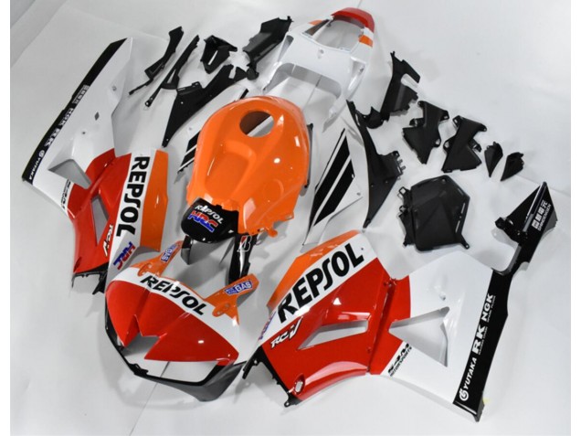 Best 2013-2021 Red White Orange Repsol Honda CBR600RR Motorcycle Fairings Kit Best 2013-2021 Red White Orange Repsol Honda CBR600RR Motorcycle Fairings Kit