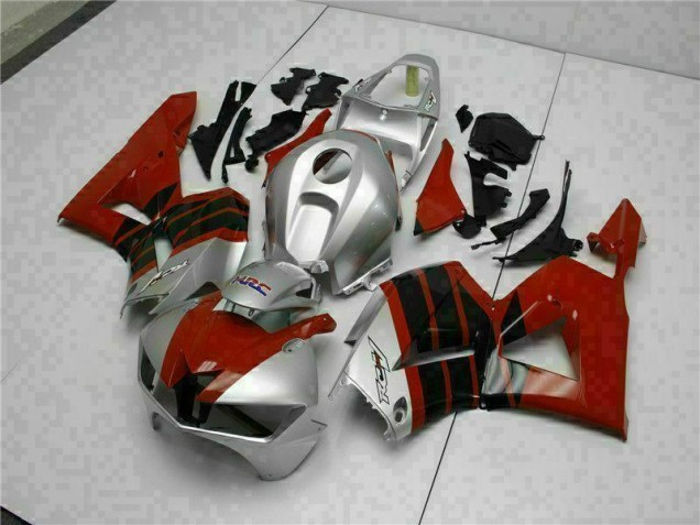 Best 2013-2021 Red Silver Honda CBR600RR Motorcycle Fairing Kits Best 2013-2021 Red Silver Honda CBR600RR Motorcycle Fairing Kits