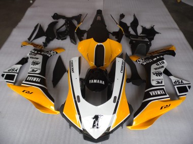 Best 2015-2019 Yellow White Black Yamaha YZF R1 Motorbike Fairing Kits