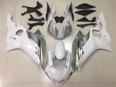 Best 2017-2021 White Silver Yamaha YZF R6 Motorcycle Fairing Kits
