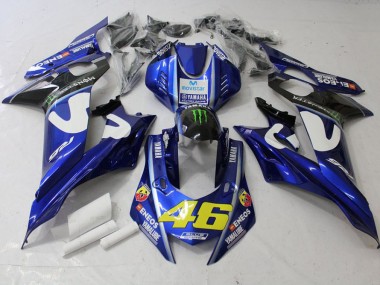 Best 2017-2021 Rossi Yamaha YZF R6 Motorcycle Fairings
