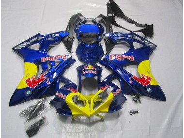Best 2009-2014 Yellow Blue RedBull BMW S1000RR Replacement Motorcycle Fairings