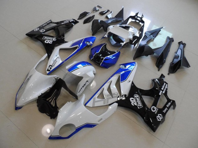 Best 2009-2014 White Blue BMW S1000RR Bike Fairing Best 2009-2014 White Blue BMW S1000RR Bike Fairing
