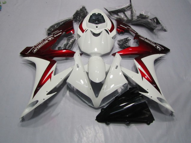 Best 2004-2005 White Red Honda CBR1000RR Motorcycle Fairing Kits Best 2004-2005 White Red Honda CBR1000RR Motorcycle Fairing Kits