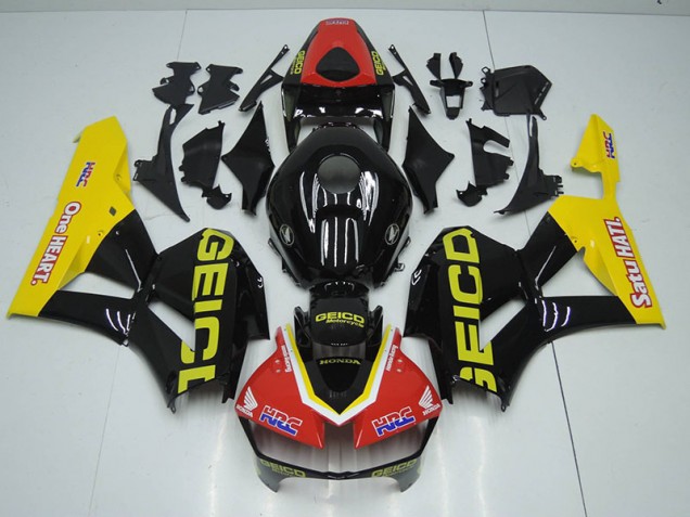 Best 2012-2016 Black Red HRC Honda CBR1000RR Motor Bike Fairings Best 2012-2016 Black Red HRC Honda CBR1000RR Motor Bike Fairings
