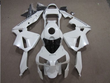 Best 2003-2004 White Honda CBR600RR Bike Fairings