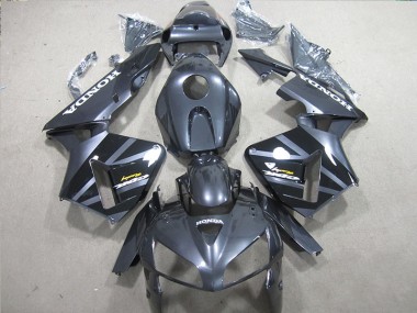 Best 2005-2006 Black Honda CBR600RR Motorcycle Fairings