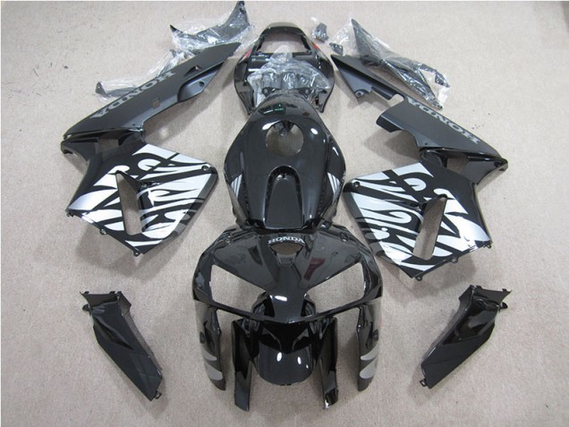 Best 2005-2006 Black Honda CBR600RR Motorbike Fairing Kits Best 2005-2006 Black Honda CBR600RR Motorbike Fairing Kits
