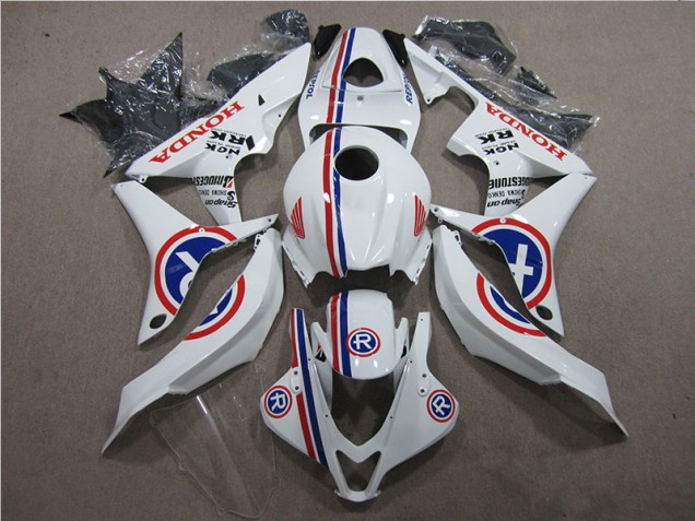 Best 2007-2008 White R Honda CBR600RR Motorcycle Fairings Kits Best 2007-2008 White R Honda CBR600RR Motorcycle Fairings Kits