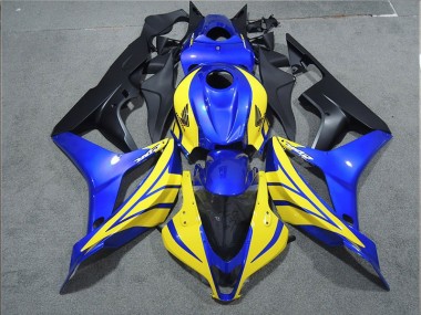 Best 2007-2008 Black Blue Yellow Honda CBR600RR Bike Fairings