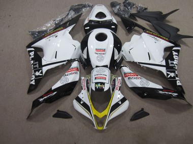 Best 2009-2012 White Black DENSO RIZOMA Honda CBR600RR Motorcycle Fairing Kits