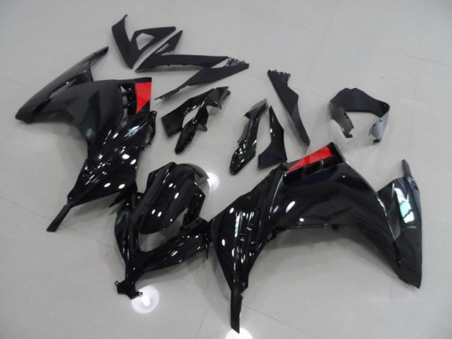 Best 2013-2016 Black Red Kawasaki ZX300R Bike Fairing Kit Best 2013-2016 Black Red Kawasaki ZX300R Bike Fairing Kit