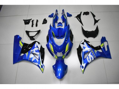 Best 2017-2021 Blue White Decal Suzuki GSXR1000 Motorcycle Bodywork