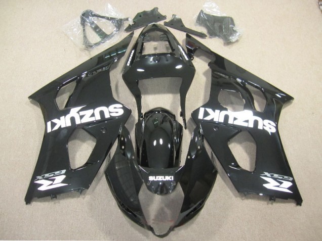 Best 2003-2004 Black White Decal Suzuki GSXR1000 Motor Bike Fairings Best 2003-2004 Black White Decal Suzuki GSXR1000 Motor Bike Fairings