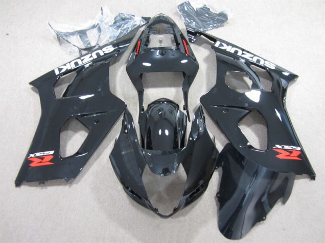 Best 2003-2004 Black Suzuki GSXR1000 Moto Fairings Best 2003-2004 Black Suzuki GSXR1000 Moto Fairings