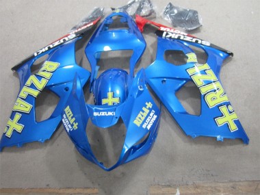 Best 2003-2004 Blue Rizla Suzuki GSXR1000 Motorcycle Replacement Fairings