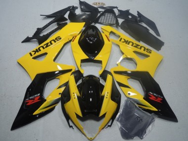Best 2005-2006 Yellow Black Suzuki GSXR1000 Motorcycle Fairings Kits