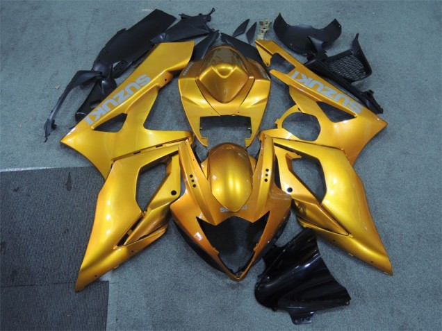Best 2005-2006 Gold Suzuki GSXR1000 Motorcycle Fairings Kit Best 2005-2006 Gold Suzuki GSXR1000 Motorcycle Fairings Kit