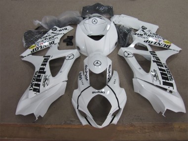Best 2007-2008 White Black Jordan Suzuki GSXR1000 Motorbike Fairings
