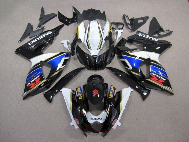 Best 2009-2016 Black Blue White Dark Dog Suzuki GSXR1000 Motorcycle Bodywork Best 2009-2016 Black Blue White Dark Dog Suzuki GSXR1000 Motorcycle Bodywork