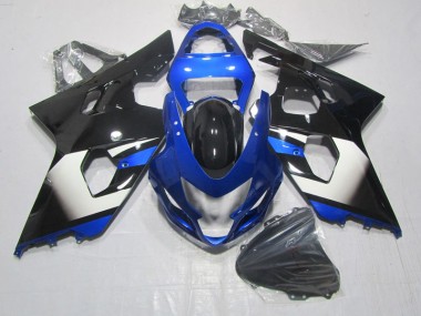 Best 2004-2005 Black Blue Suzuki GSXR600 Motorcylce Fairings