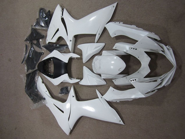 Best 2011-2021 White Suzuki GSXR600 Replacement Fairings Best 2011-2021 White Suzuki GSXR600 Replacement Fairings