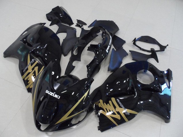 Best 1996-2007 Black Gold Decal Suzuki GSXR1300 Hayabusa Bike Fairings Best 1996-2007 Black Gold Decal Suzuki GSXR1300 Hayabusa Bike Fairings